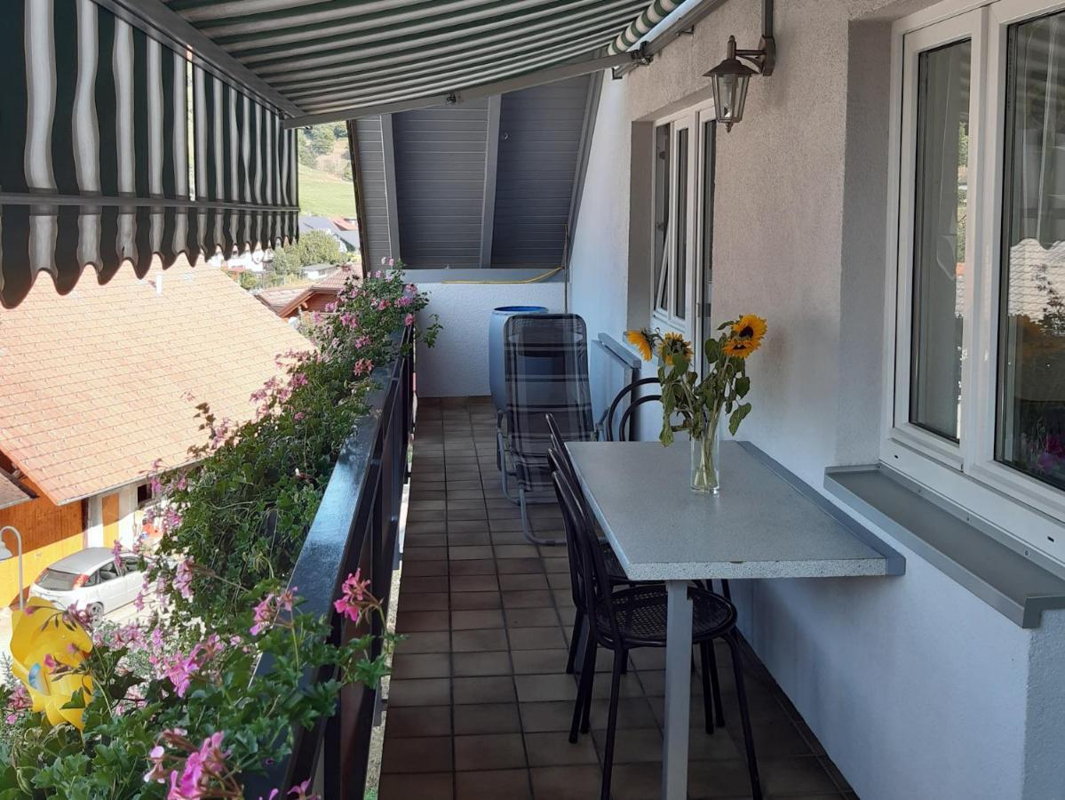 Ferienwohnung Am Geissberg Kleines Wiesental Esterno foto
